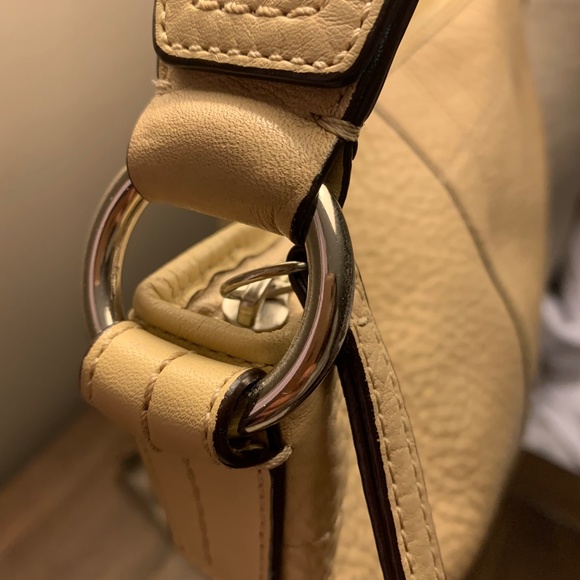 Coach leather bag - cream - Picture 5 of 6